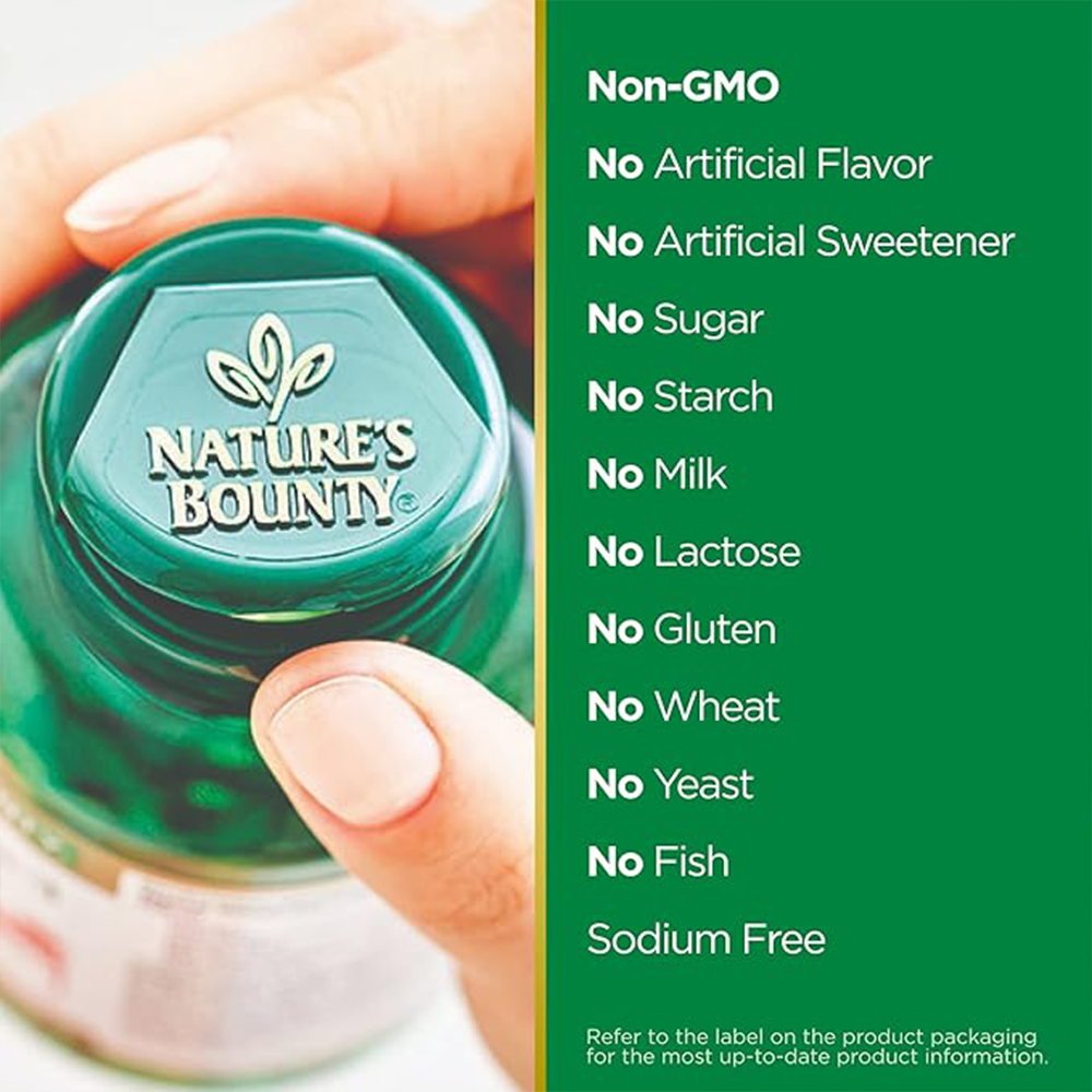 Nature's Bounty Silymarin Milk Thistle 1000mg - 50 Softgels