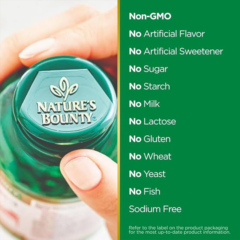 Nature Bounty Vit C 500mg, 100 Tabs