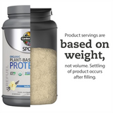 Garden Of Life Sport Organic Plant-Based Protein - BCAA Amino Acid Protein Powder, Vanilla 28.4oz (1lb 12oz / 806g) Powder
