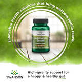 Swanson Lactobacillus Gasseri - Probiotic Supplement Supporting Digestive Health with 3 Billion CFU - Design-Release Satiety & Fat Metabolism Support - (60 Veggie Capsules)