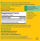 Nature Made Vitamin D3, 100 Softgels, Vitamin D 2000 IU (50 mcg) Helps Support Immune Health, Strong Bones and Teeth, & Muscle Function, 250% of The Daily Value for Vitamin D in One Daily Softgel