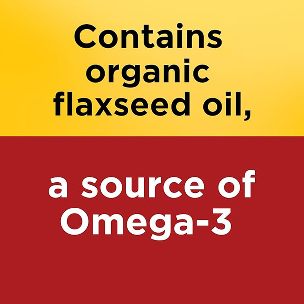 Nature Made Extra Strength Flaxseed Oil 1400 mg, Fish Free Omega 3 Supplement, Dietary Supplement for Heart Health Support, 100 Softgels, 100 Day Supply