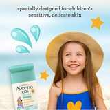 Aveeno Kids Continuous Protection Mineral Sunscreen Stick Spf 50 For All Skins, 42G