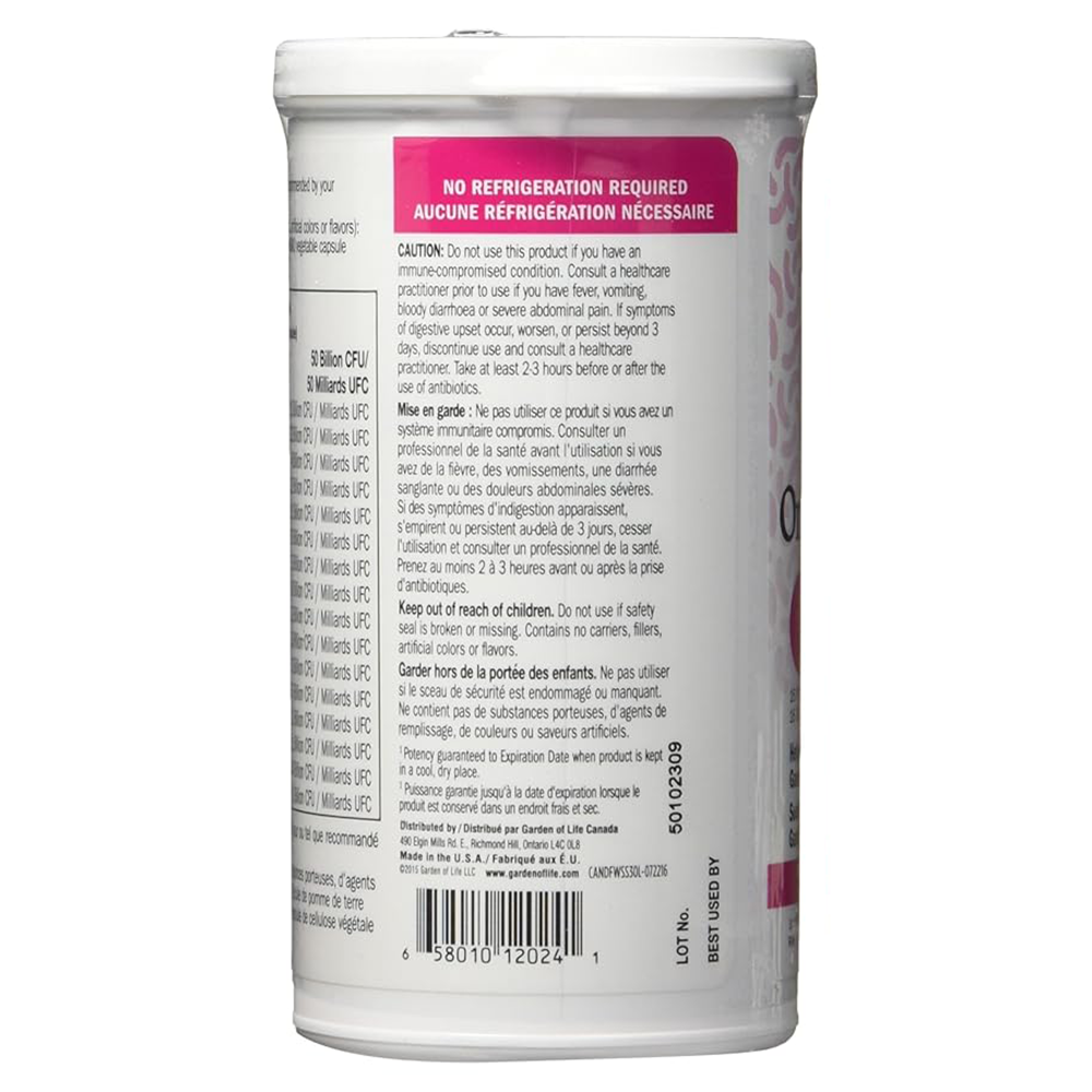 Garden Of Life Garden Of Life Dr. Formulated Probiotics Once Daily Women'S Vcaps - Shelf Stable, 30 Count