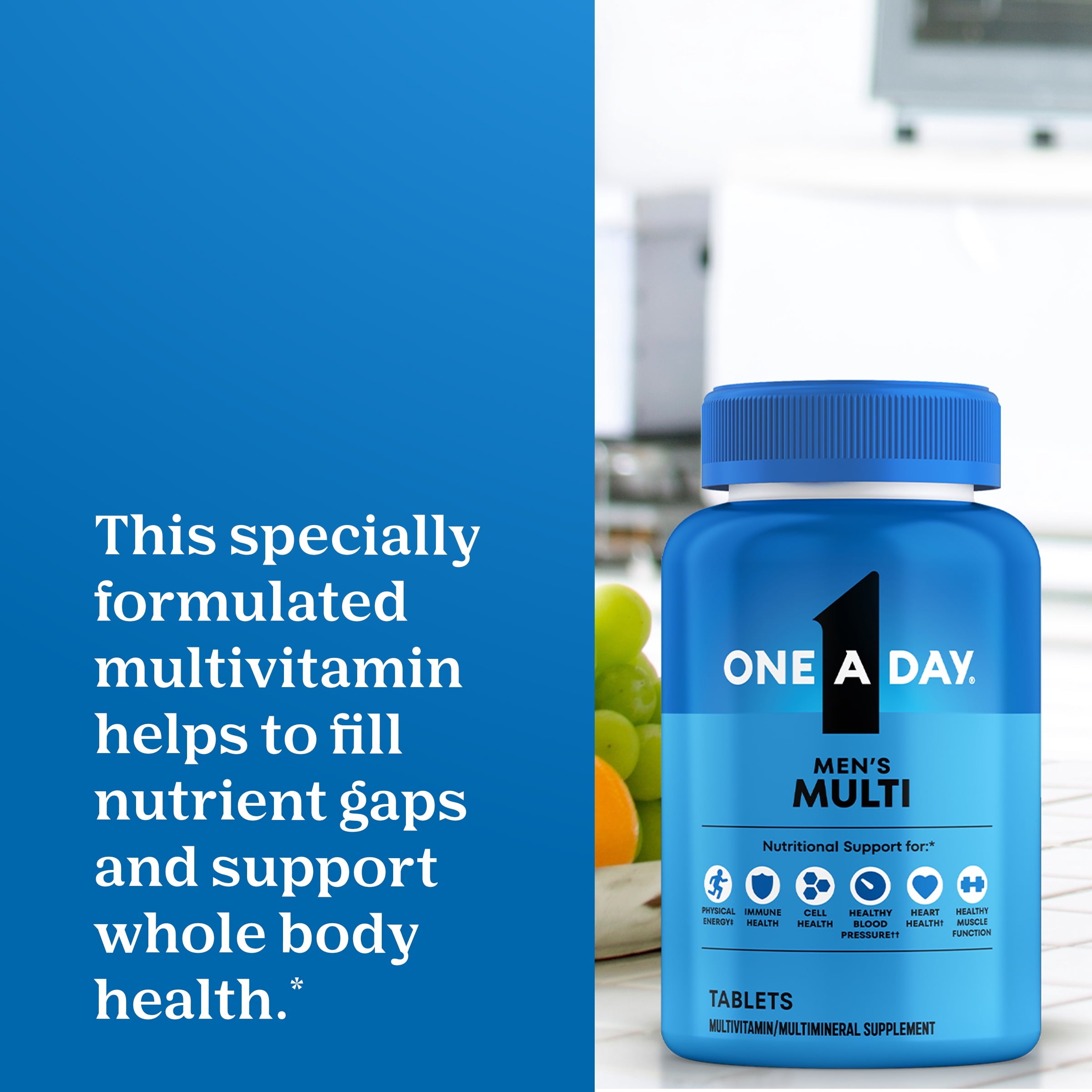 One A Day Men's Multivitamin 200ct - additional view