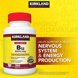 Kirkland Signature Quick Dissolve B-12 300ct - supplement facts