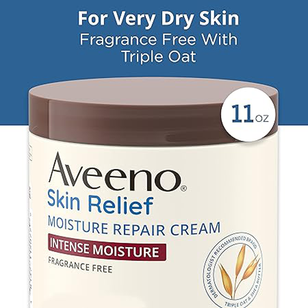 Aveeno Skin Relief Moisturizing Cream, 11 Oz