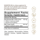 Solgar - Full Potency Milk Thistle, 250 Vegetable Capsules
