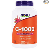 Now Foods C-1000 with Rose Hips and Bioflavonoids 250 Tabs