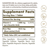 Solgar Vitamin C 1000 mg with Rose Hips, 250 Tablets - Antioxidant & Immune Support - Overall Health - Supports Healthy Skin & Joints - Non GMO, Vegan, Gluten Free, Dairy Free, Kosher - 250 Servings