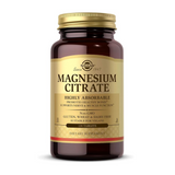 Solgar Magnesium Citrate, 120 Tablets - Promotes Healthy Bones - Supports Nerve & Muscle Function - Non GMO, Vegan, Gluten Free, Dairy Free, Kosher - 60 Servings