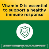 Nature Made Vitamin D3, 100 Softgels, Vitamin D 2000 IU (50 mcg) Helps Support Immune Health, Strong Bones and Teeth, & Muscle Function, 250% of The Daily Value for Vitamin D in One Daily Softgel