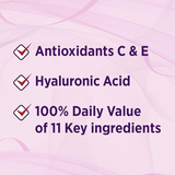 Nature's Bounty Advanced Hair, Skin & Nails, Argan-Infused Vitamin Supplement with Biotin and Hyaluronic Acid, 150 Rapid Release Softgels