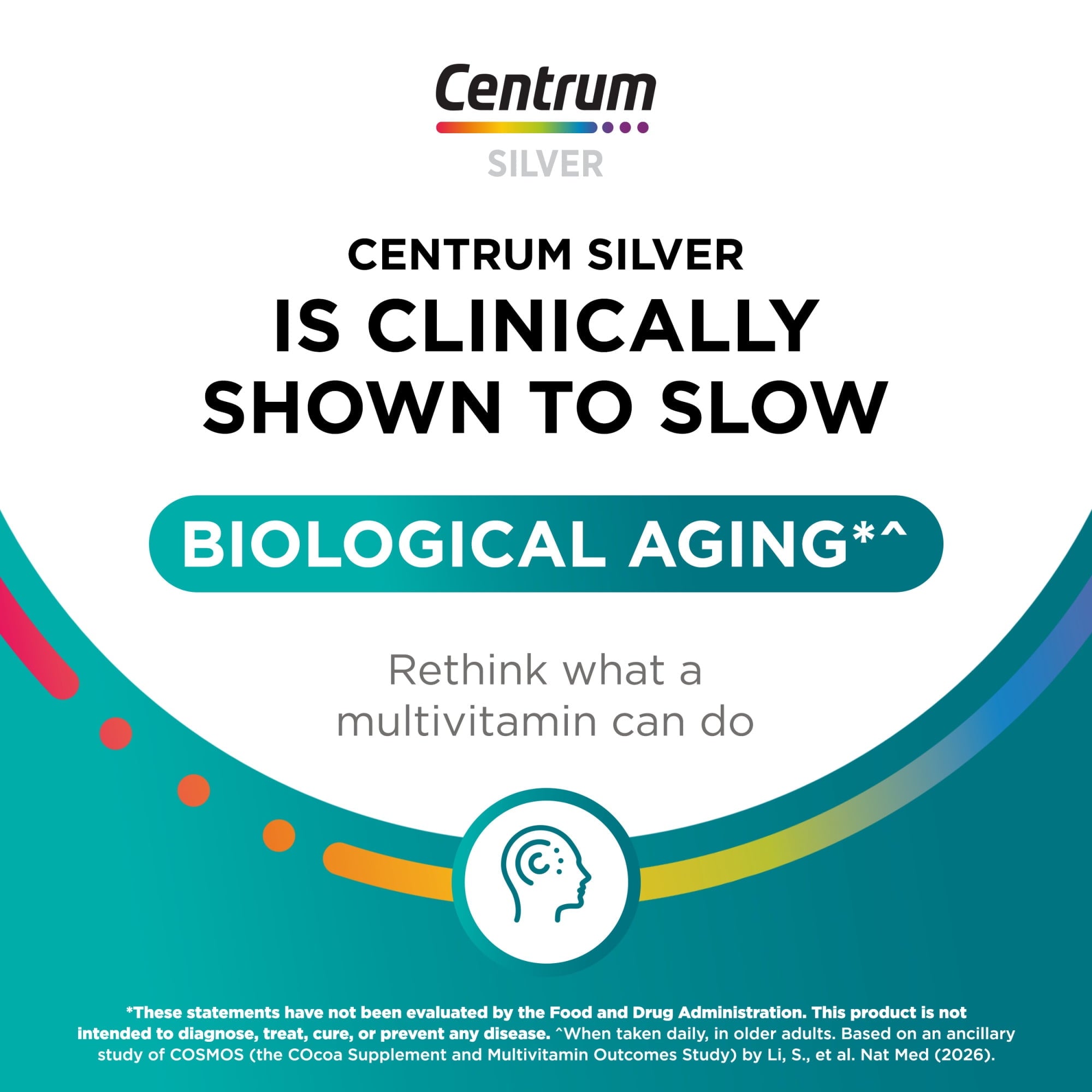 Centrum Silver Women 50 Plus - side panel
