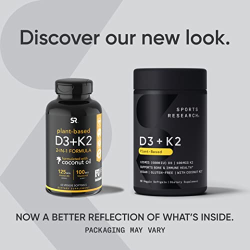 Sports Research Vitamin D3 K2 - lifestyle image