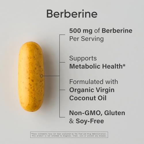 Sports Research Berberine - bottle angle view