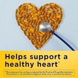 Nature Made Fish Oil 1200 mg Softgels, Fish Oil Supplements, Omega 3 Fish Oil for Healthy Heart Support, Omega 3 Supplement with 230 Softgels, 115 Day Supply