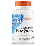 Doctors Best Digestive Enzymes, Supports Digestive Wellness, Non-GMO, Vegetarian 90 Veggie Caps
