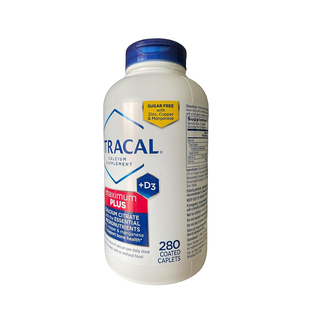 Citracal Calcium Citrate Caplets + D3 1Pack (280 ct.)
