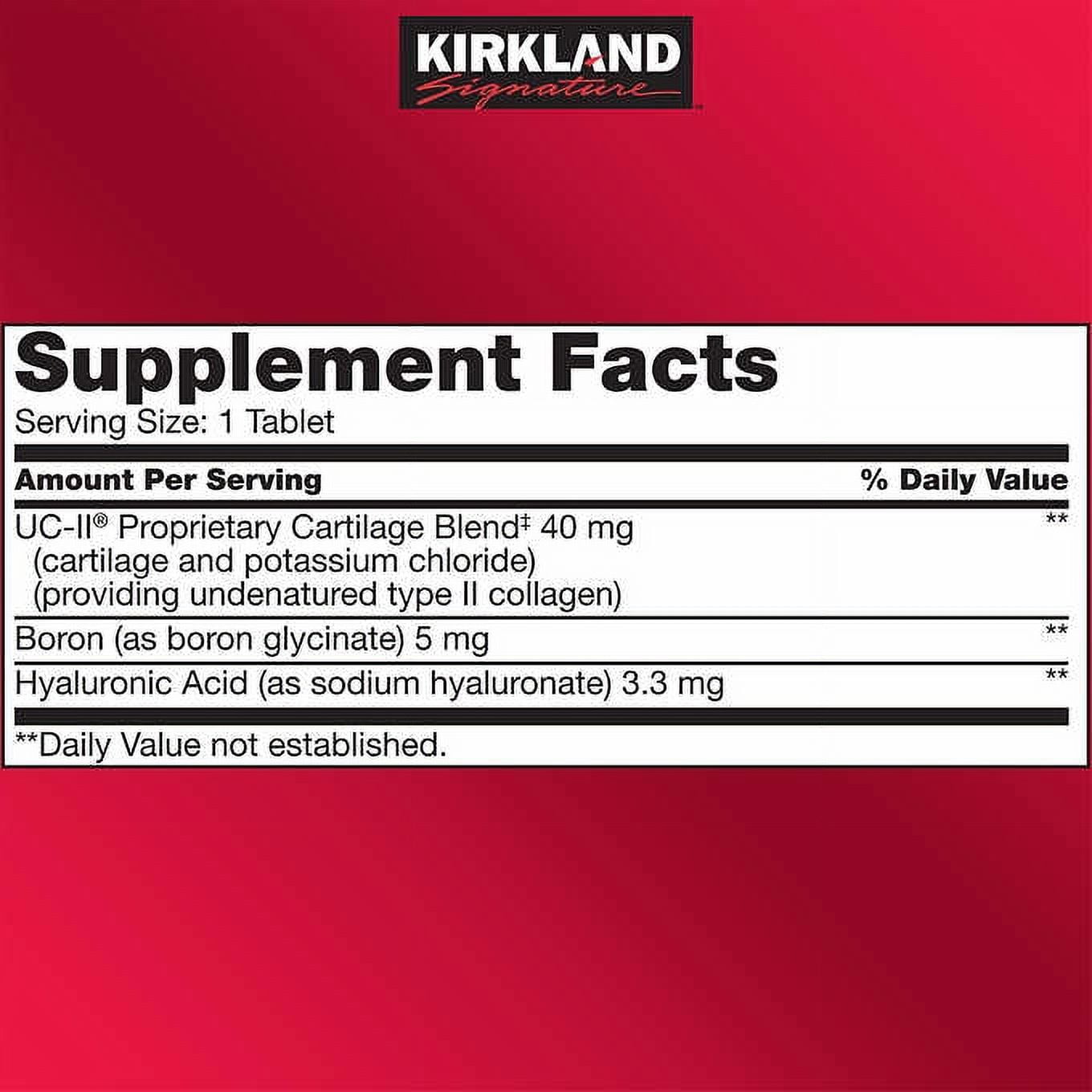 Kirkland Signature Triple Action Joint Health 110ct - additional product view