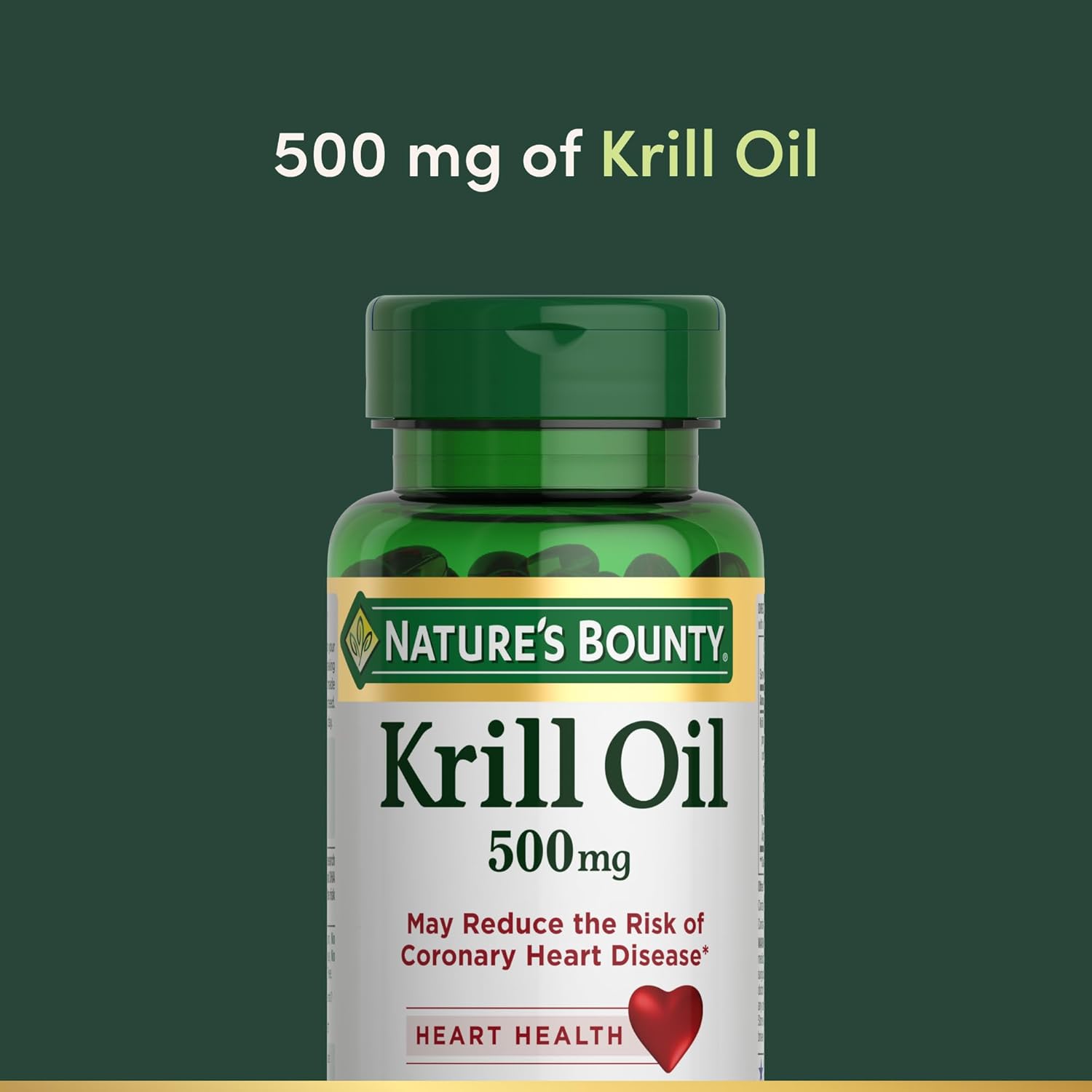 Nature Bounty Krill Oil 500mg, 30 Softgels