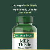Nature Bounty Milk Thistle 250mg, 200 Capsules