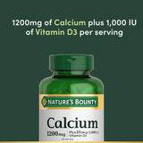 Nature Bounty Calcium 1200mg, 120 Softgel