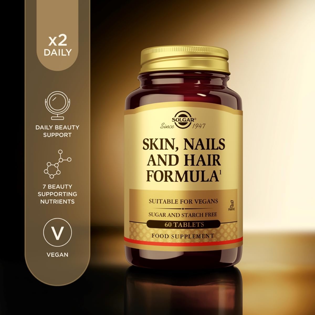 Solgar Skin Nails & Hair, 60 Tablets