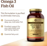 Solgar Omega-3 950mg, 100 Softgels