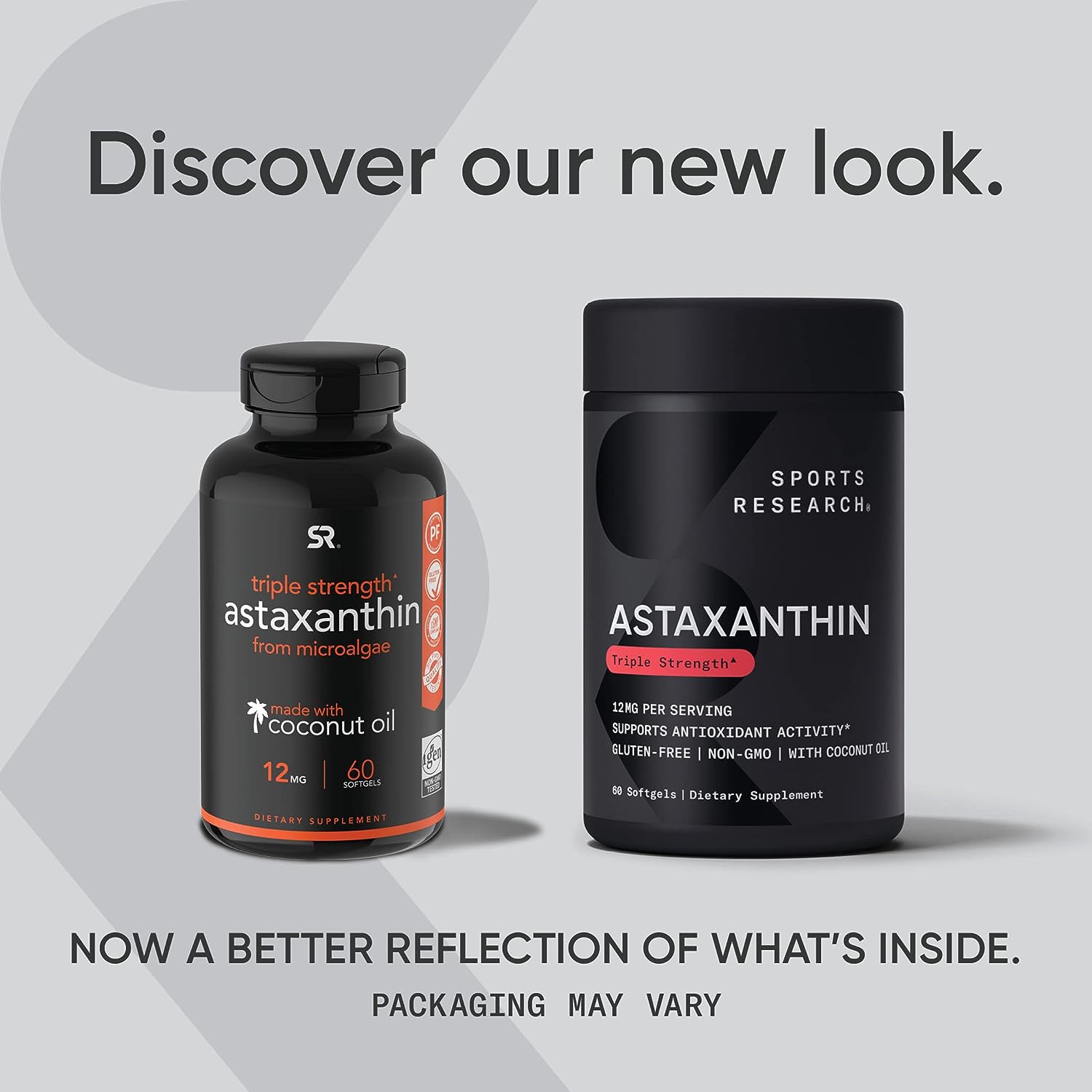 Sports Research Astaxanthin - bottle angle view