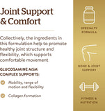 Solgar Glucosamine MSM Complex, 120 Tablets