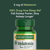 Nature Bounty Melatonin 5mg, 90 Tablets