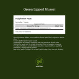 Swanson Green Lipped Mussel 500mg, 60 Capsules