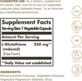 Solgar Reduced L-Glutathione, 30 Capsules