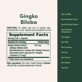 Nature Bounty Ginkgo Biloba, 100 Tablets
