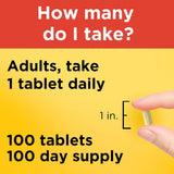 Nature Made Vitamin C 1000mg, 100 Tablets