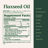 Nature Bounty Flaxseed Oil 1200mg, 125 Softgels