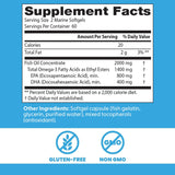Doctor's Best Omega-3 Fish Oil 1000mg, 120 Marine Softgels