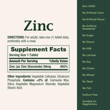 Nature Bounty Zinc 50mg, 100 Tablets