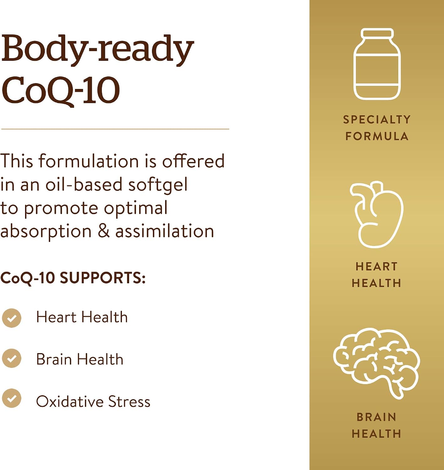 Solgar Megasorb CoQ10 200mg, 60 Softgels