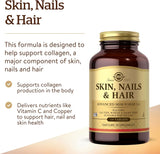 Solgar Hair Skin & Nails, 120 Tablets