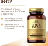 Solgar 5-HTP 100mg, 90 Vegetable Capsules