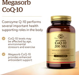 Solgar Megasorb CoQ10 200mg, 60 Softgels
