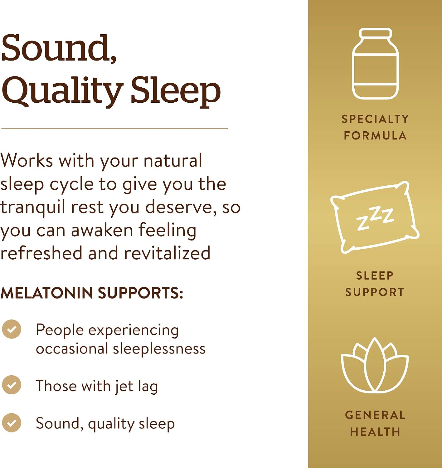Solgar Melatonin 10mg, 60 Tablets