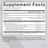 Sports Research Vegan Omega+D3, 60 Softgels