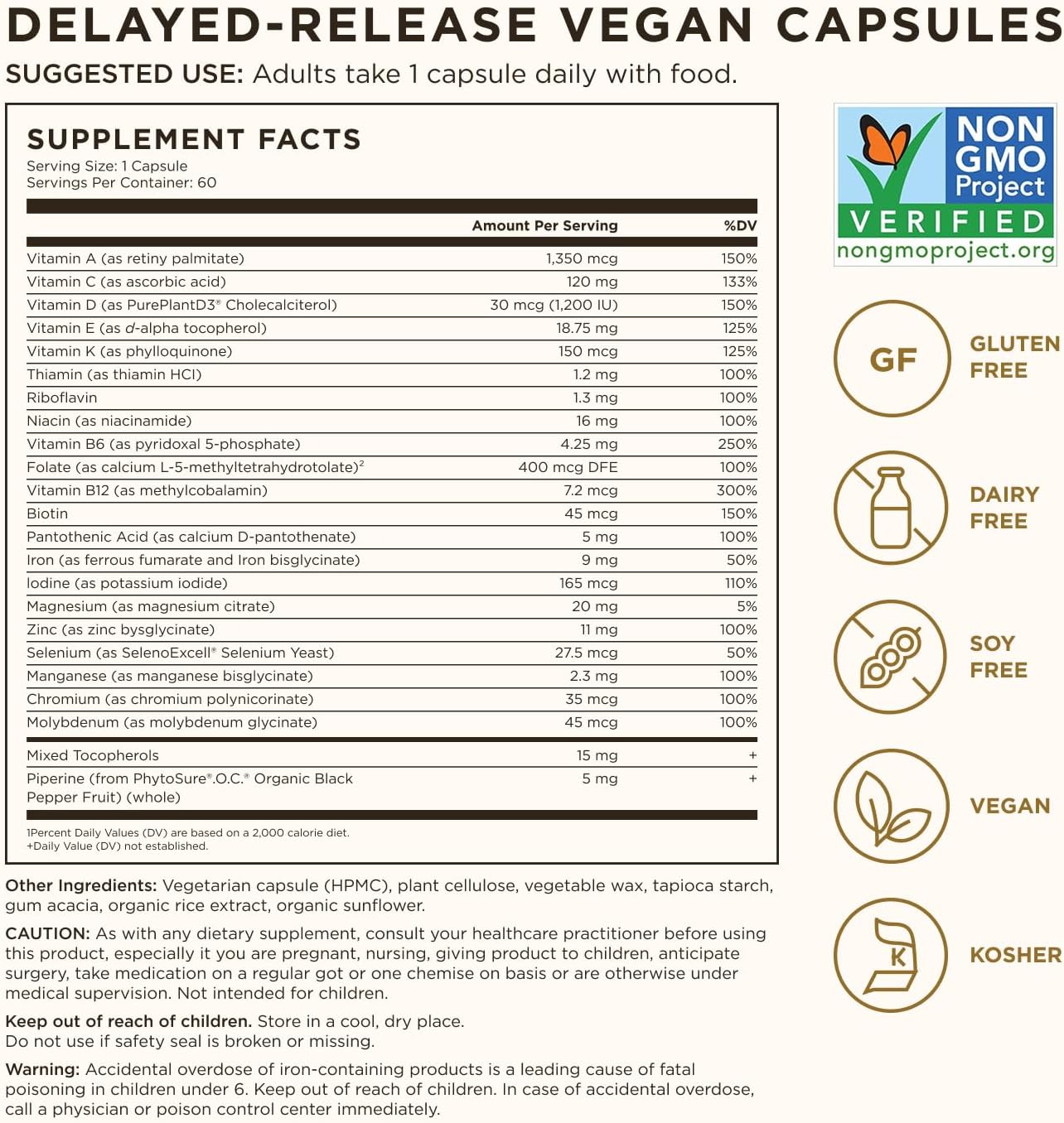 Solgar Women's Multi, 60 Capsules