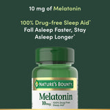 Nature Bounty Melatonin 10mg, 60 Tablets