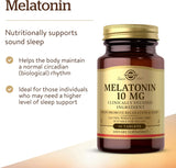 Solgar Melatonin 10mg, 60 Tablets