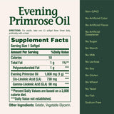 Nature Bounty Evening Primrose Oil 1000mg, 60 Rapid Release Softgels