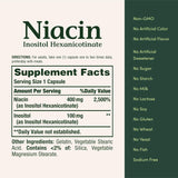 Nature Bounty Niacin 500mg, 120 Capsules